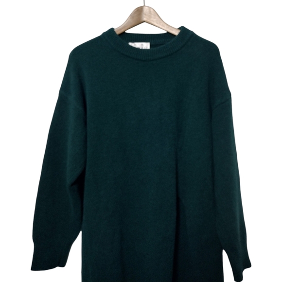 Kate Hewko Long Sleeve High Slit Long Sweater - Picture 2 of 6